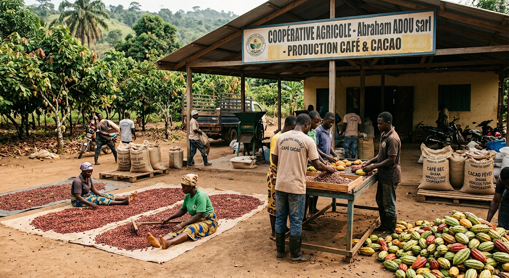 Négoce et Coopérative Café Cacao Côte d'Ivoire 2A SARL